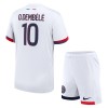 Maglia ufficiale Paris Saint Germain Dembele 10 Trasferta 2024-25 per Bambino